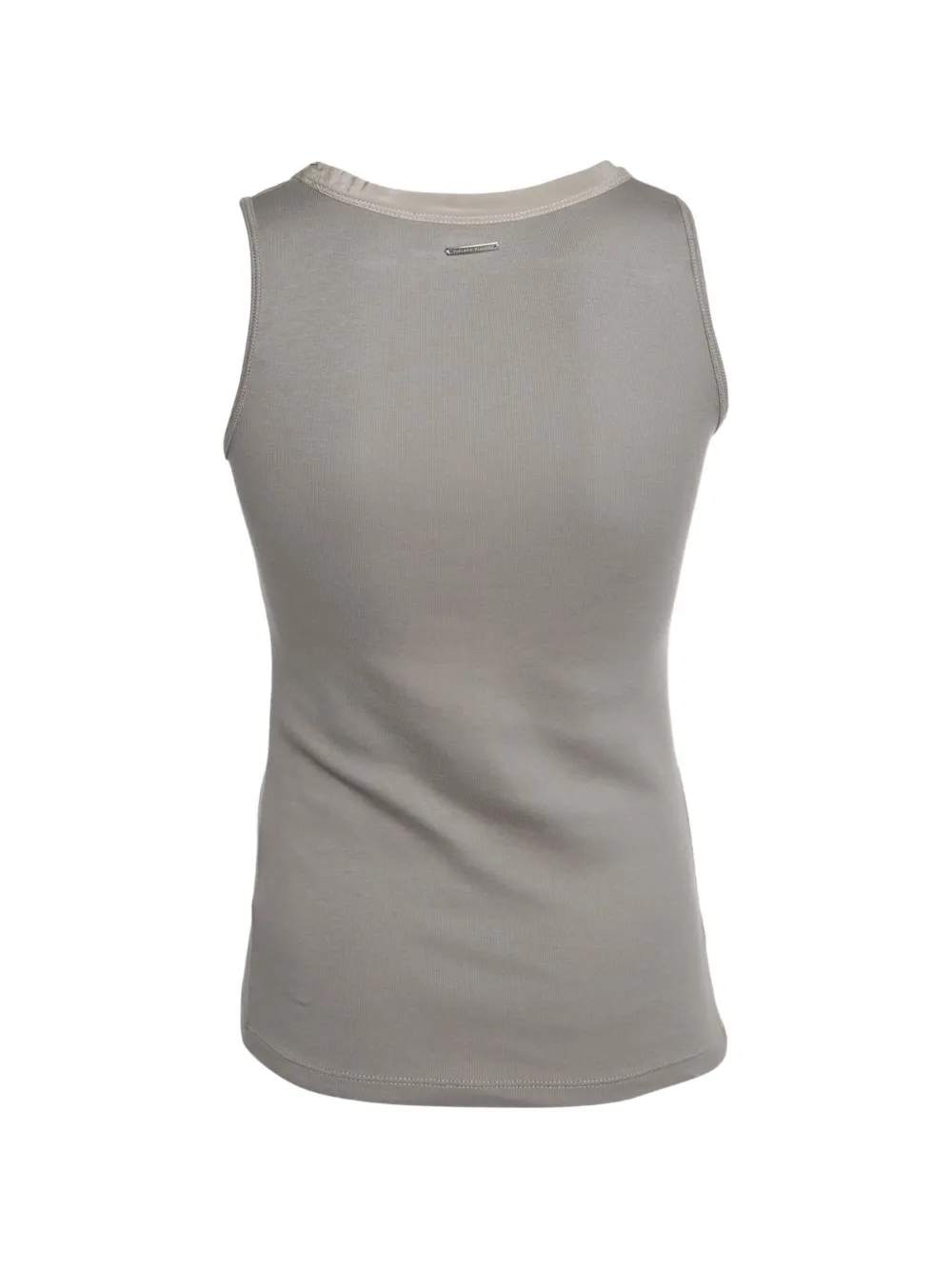 Gucci Pre-Owned rib-knit tank top - Grigio