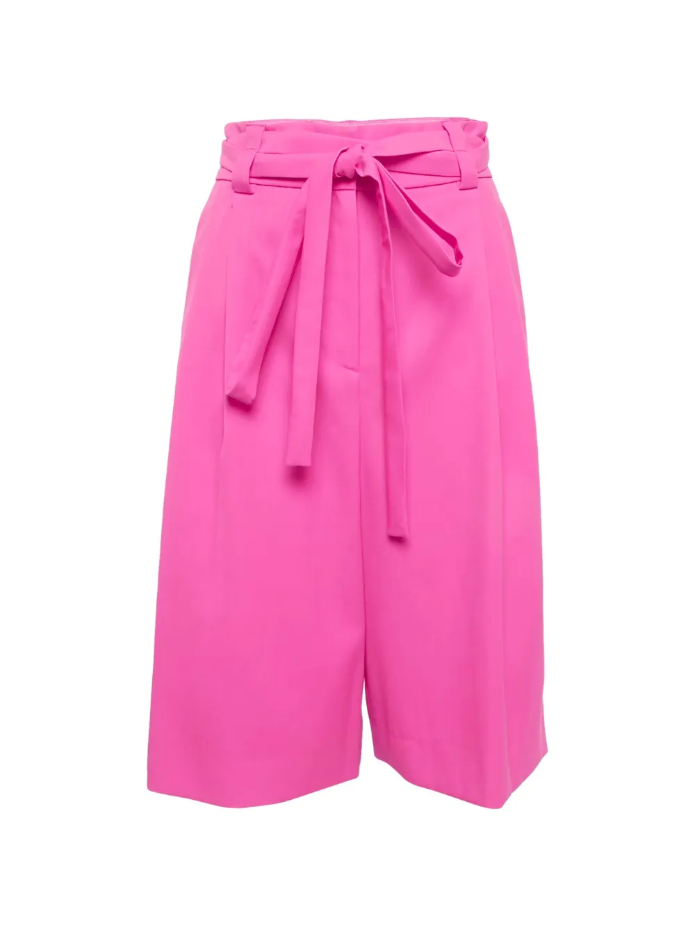 Valentino Garavani Pre-Owned Shorts plissettati con cintura - Rosa