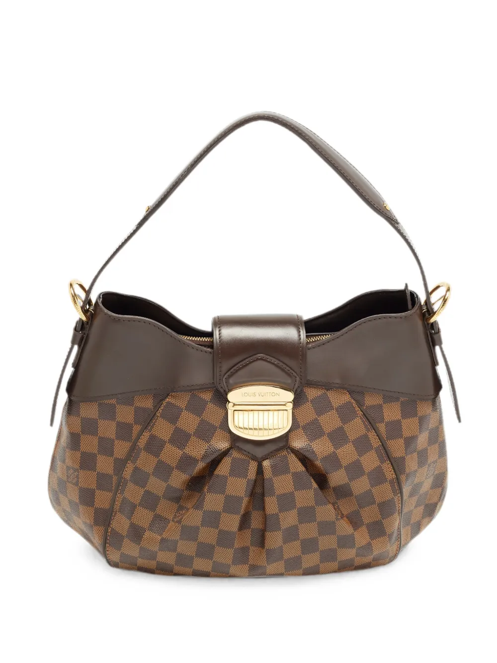 Louis Vuitton Pre-Owned 2012 MM Sistina Damier Ebene handbag - Marrone