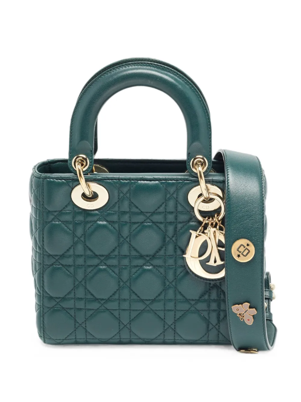 Christian Dior Pre-Owned 2017 Lady Dior My ABCDior tote bag - Verde