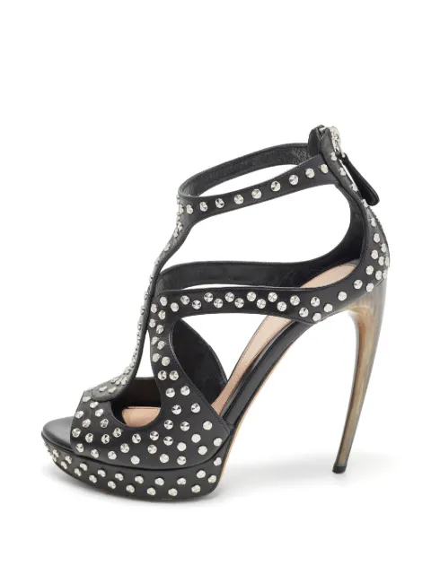 Alexander McQueen Pre-Owned studded cage sandals