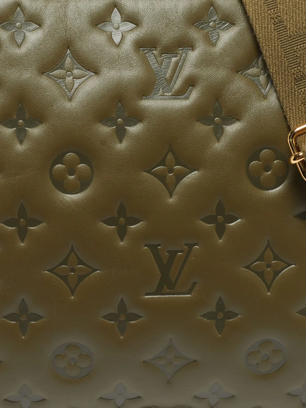 Louis Vuitton Pre-Owned MM Coussin schoudertas met monogram Groen