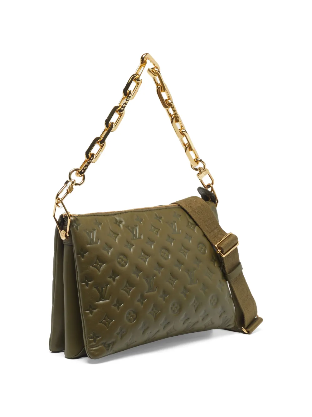 Louis Vuitton Pre-Owned MM Coussin schoudertas met monogram Groen