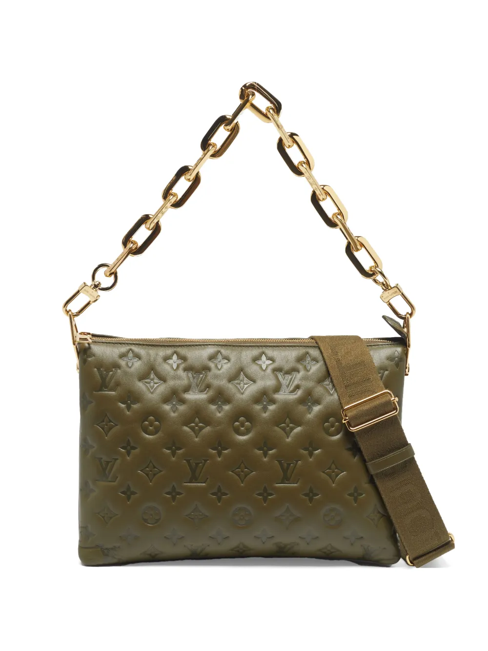 Louis Vuitton Pre-Owned MM Coussin Monogram shoulder bag - Verde