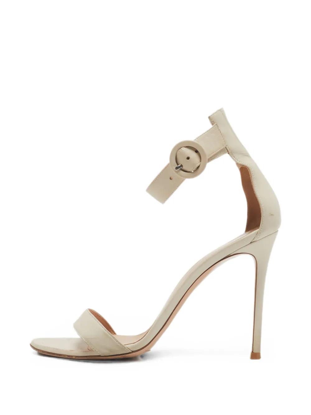Gianvito Rossi Portofino ankle strap sandals - Neutrals