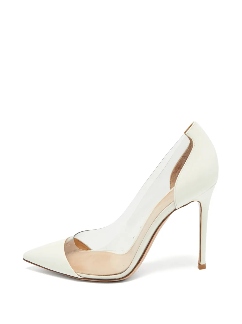 Gianvito Rossi Plexi Pumps - Weiß