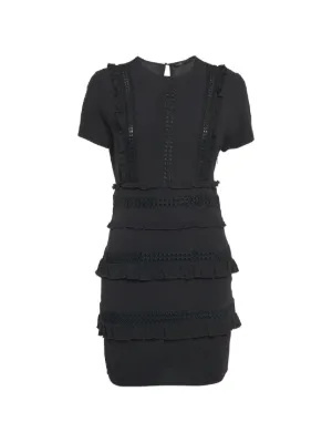 cushnie knit dress mock-neck Bodycon | Black bedroom-furniture