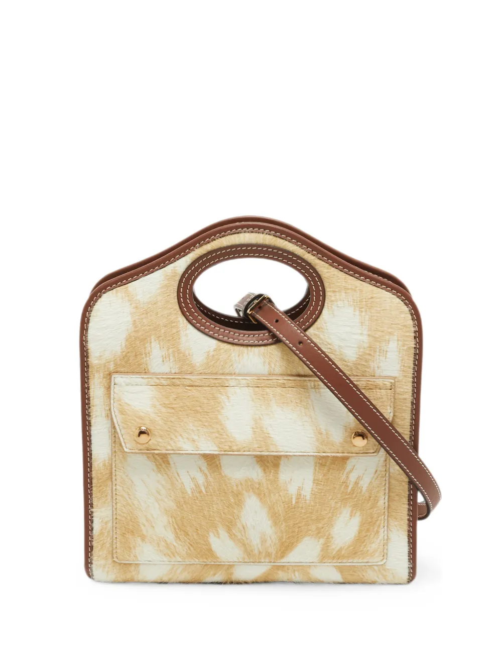 Burberry Pre-Owned Borsa tote mini - Toni neutri