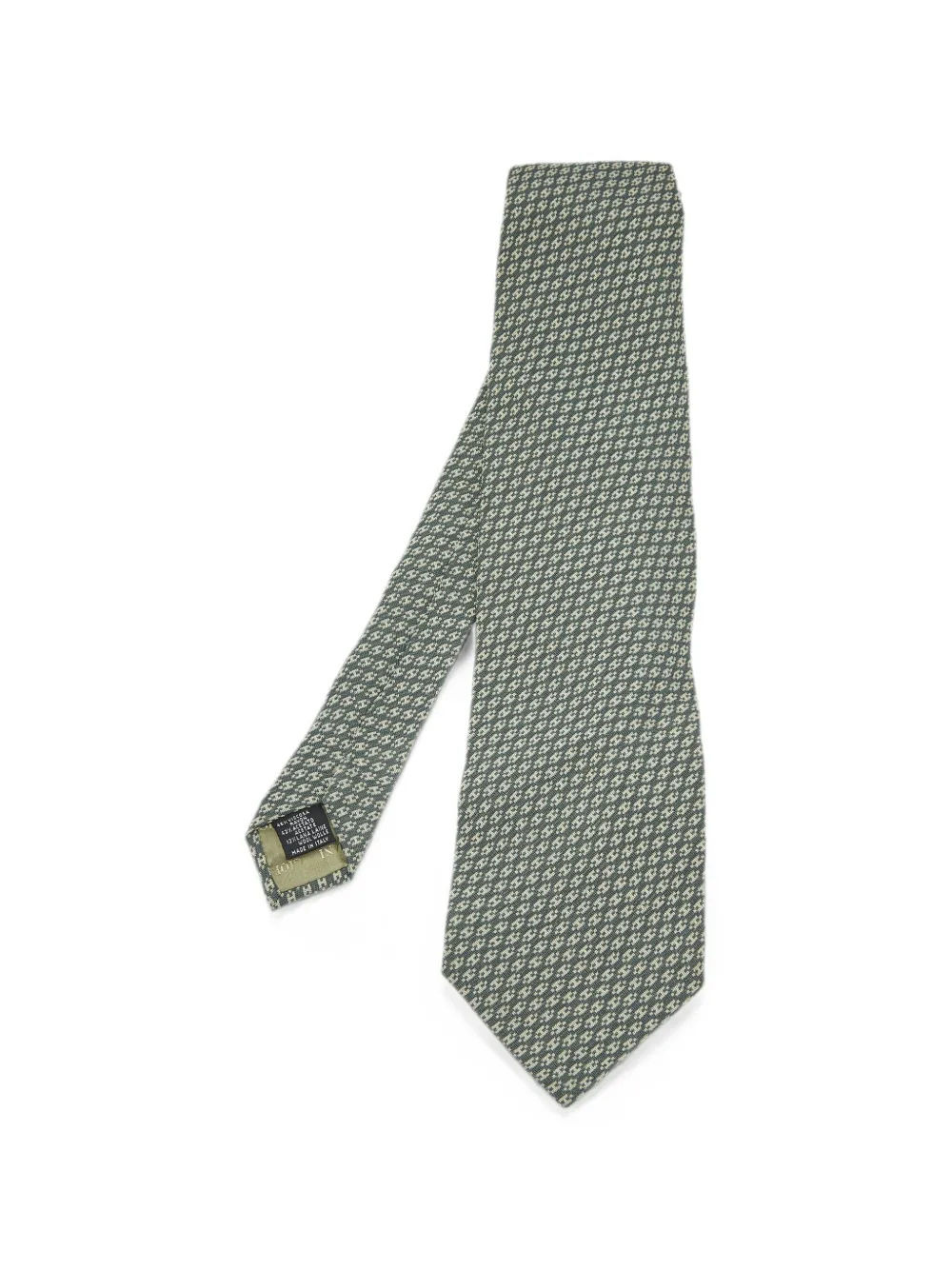 Giorgio Armani Pre-Owned Krawatte mit Jacquardmuster - Grün
