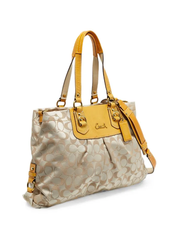 Coach Vintage Ashley Signature Tote Bag | Neutrals | FARFETCH CA