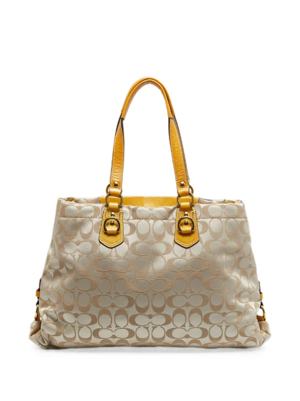 Coach Vintage Ashley Signature Tote Bag | Neutrals | FARFETCH CA