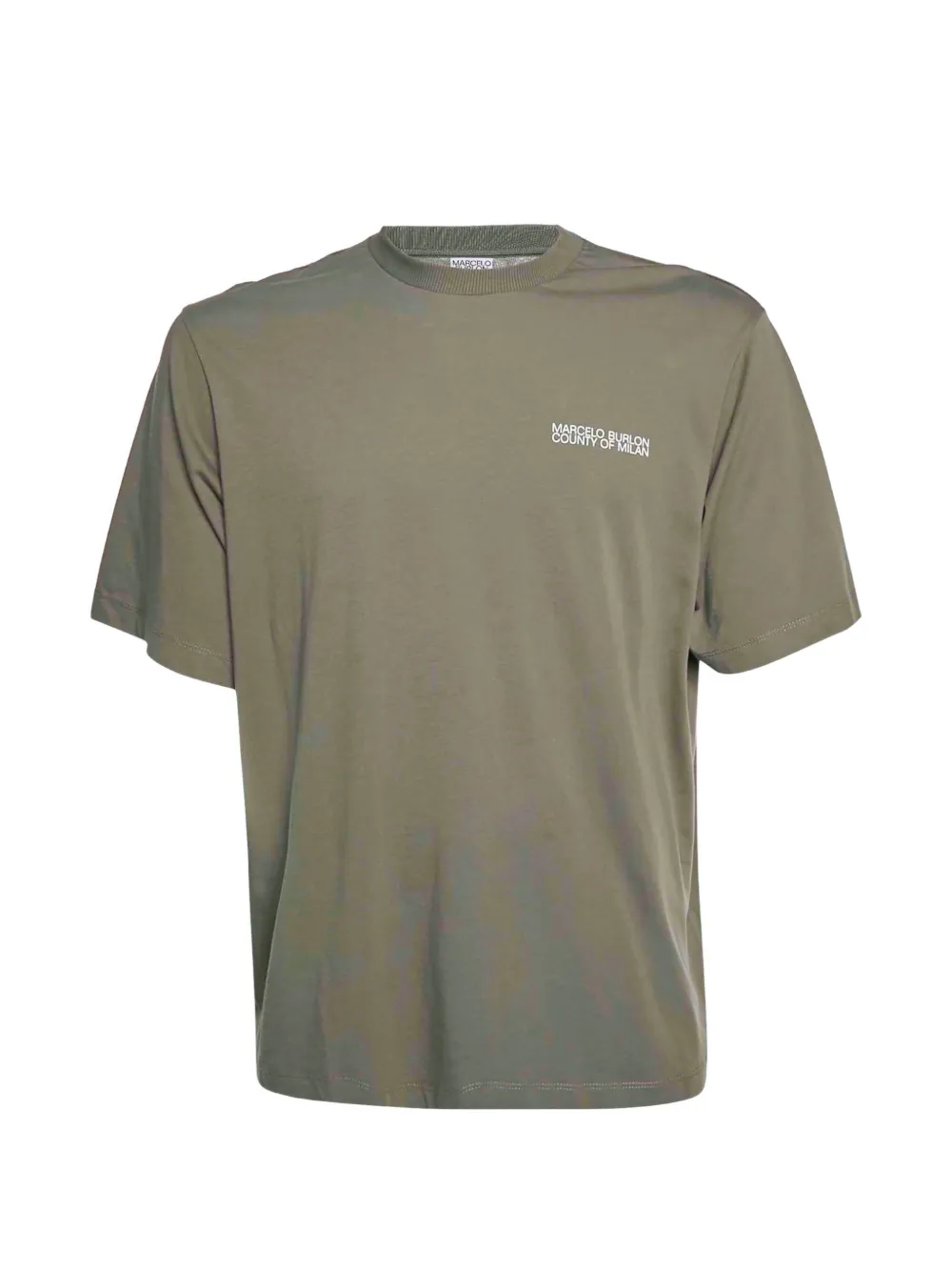 COUNTY OF MILAN T-shirt Tempera Cross - Verde