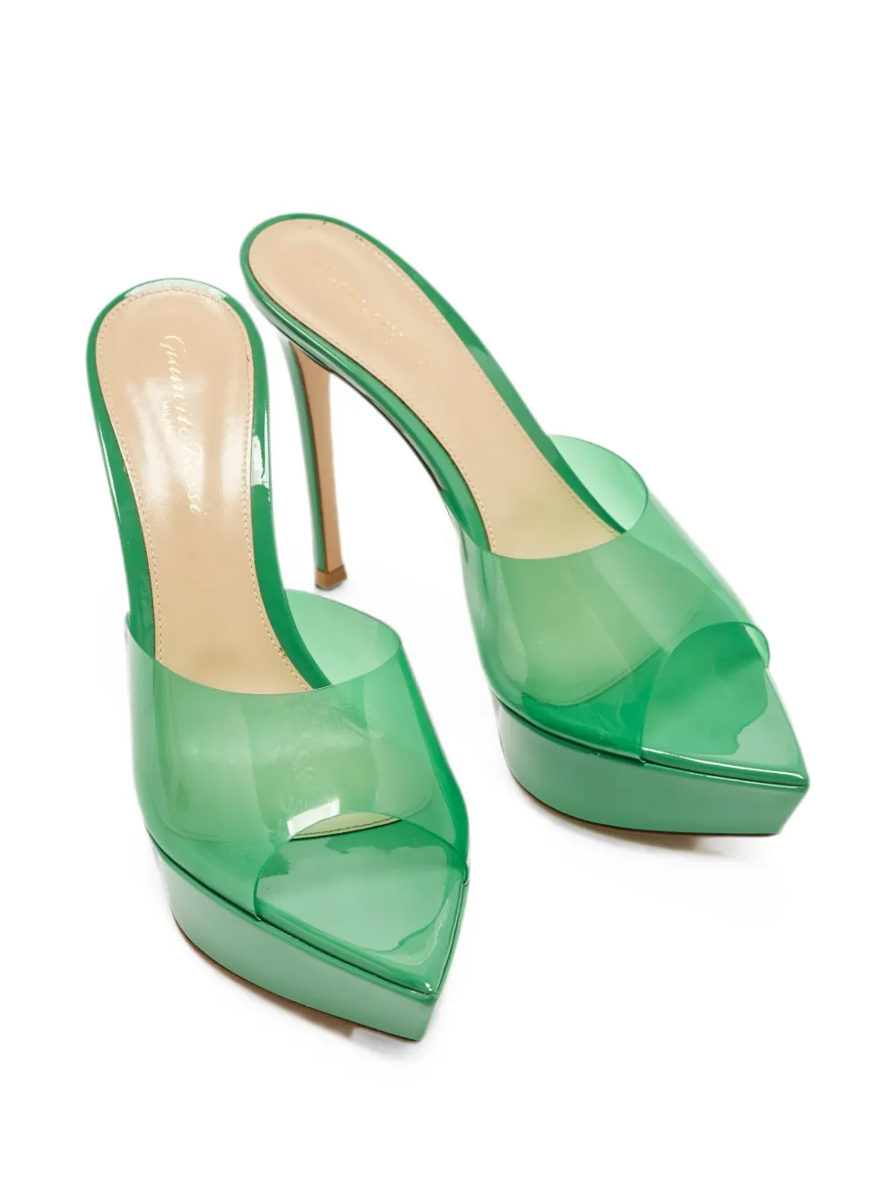 Gianvito Rossi Betty platform sandals - Grün