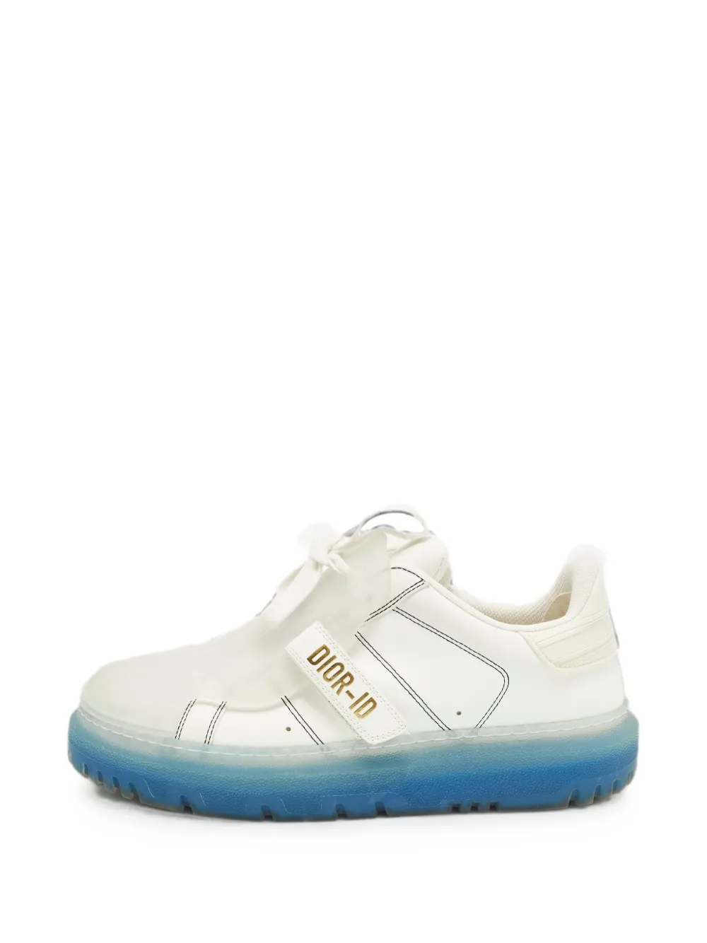 Christian Dior Pre-Owned ID lace-up sneakers - Bianco