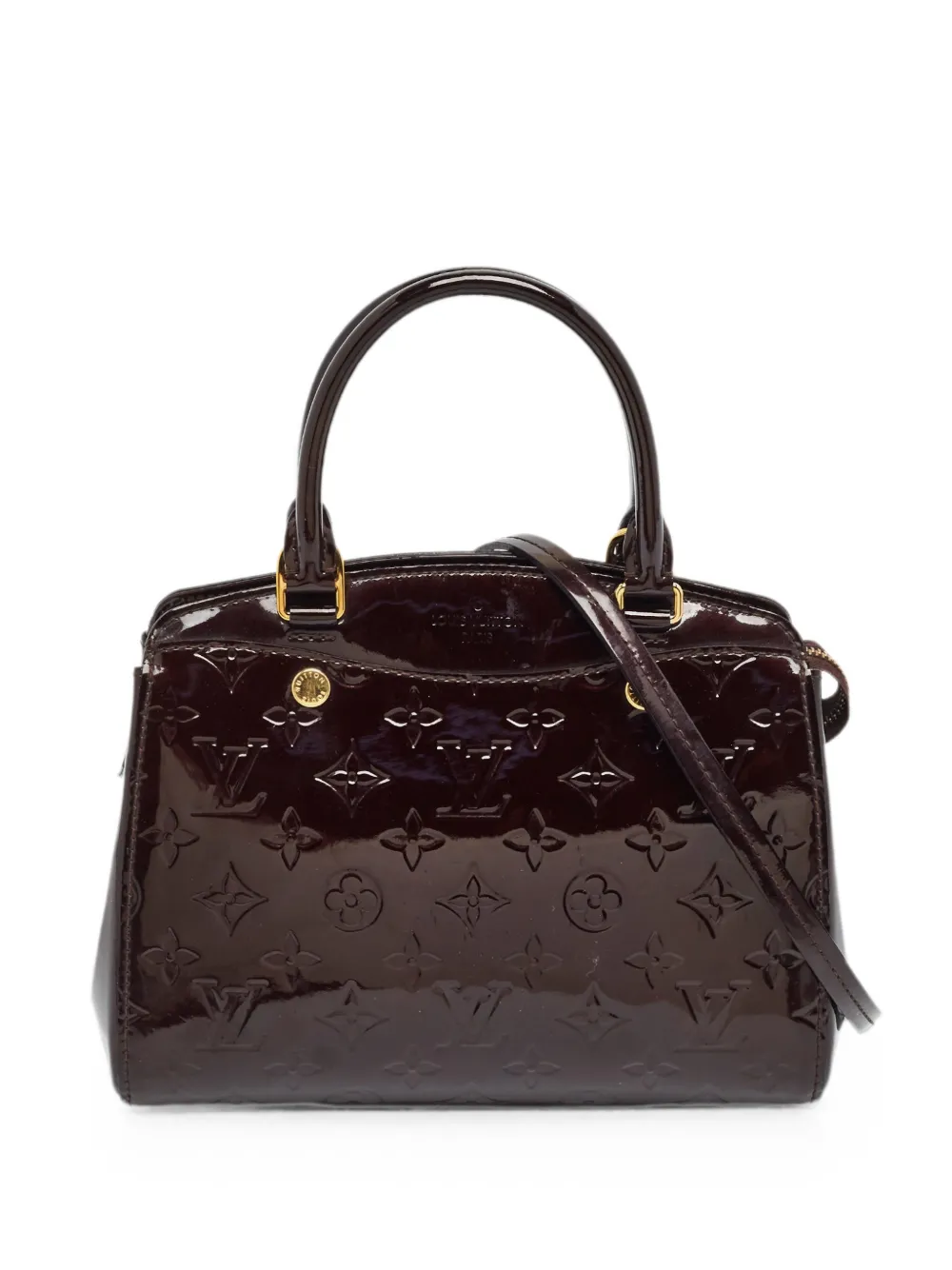 Louis Vuitton Pre-Owned Brea Monogram Vernis handbag - Marrone