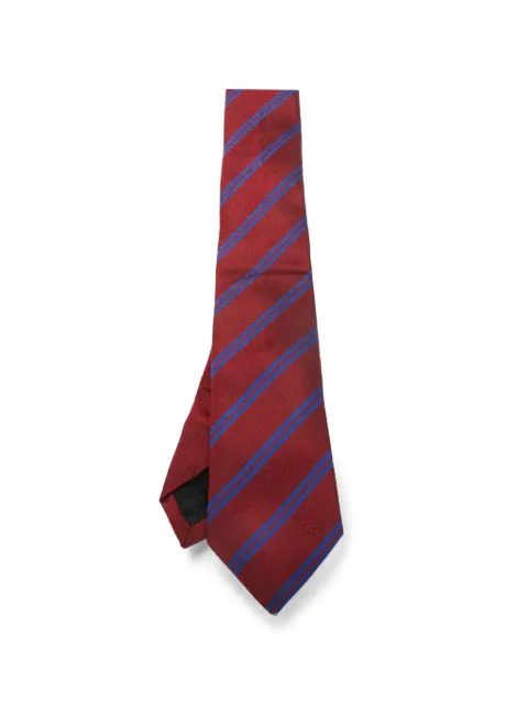 Burberry Pre-Owned diagonal-striped skinny tie