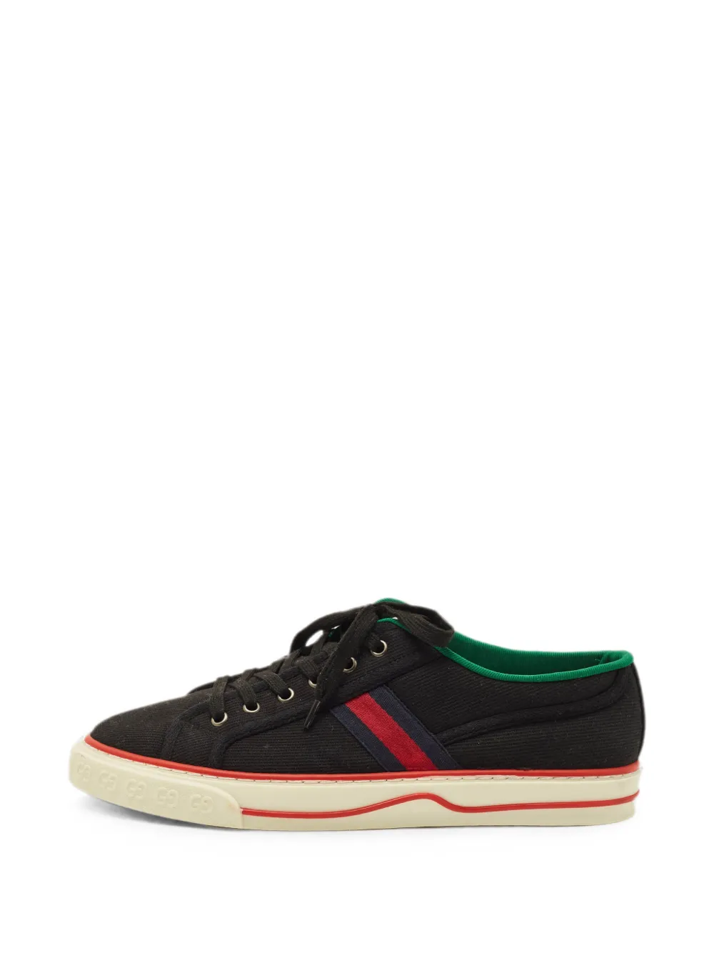 Gucci Pre-Owned Tennis 1977 lace-up sneakers - Schwarz