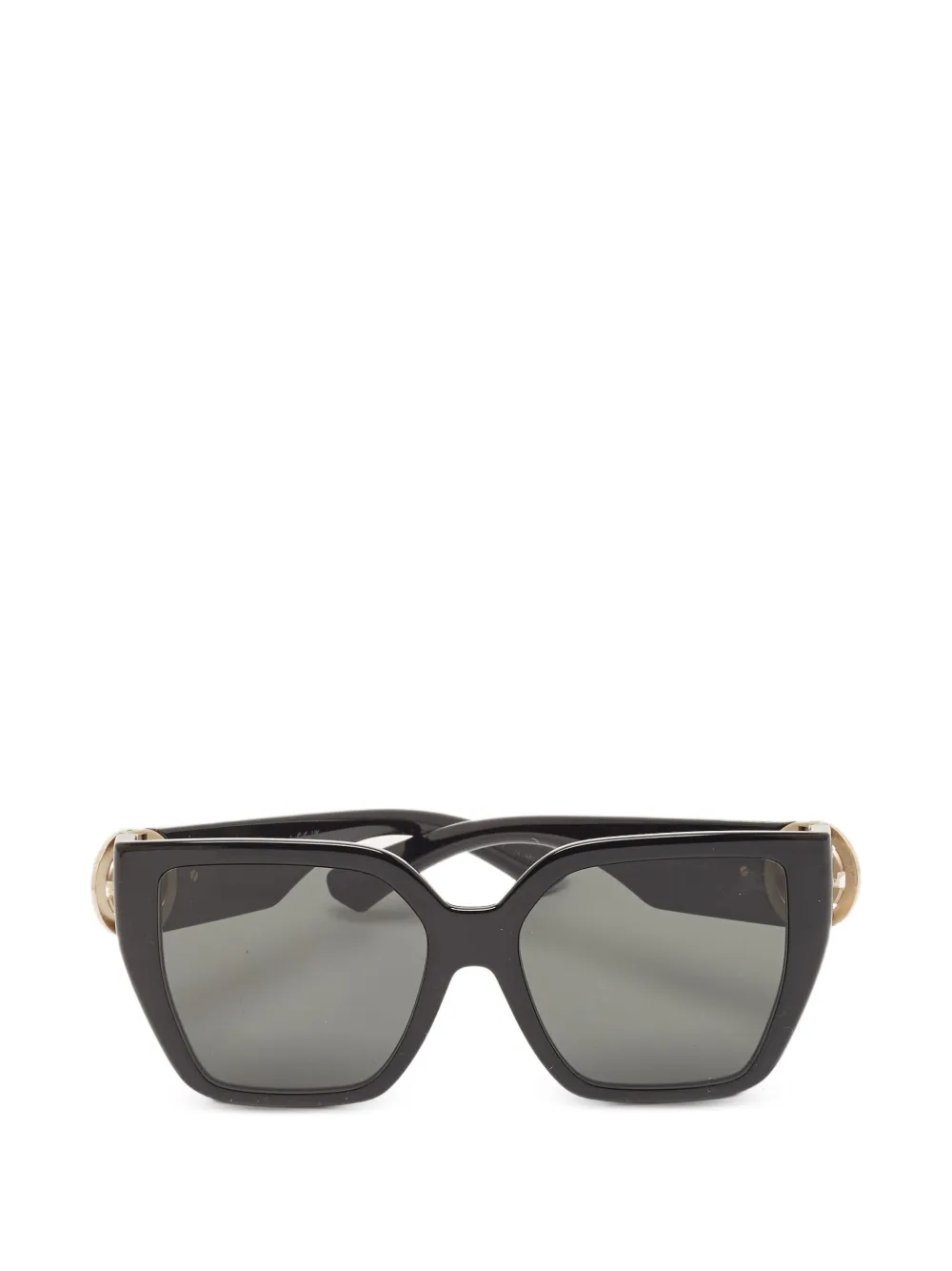 Burberry Pre-Owned Occhiali da sole squadrati - Nero
