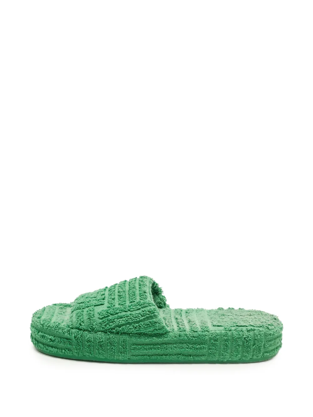 Bottega Veneta Pre-Owned Resort Sponge open-toe sandals - Verde