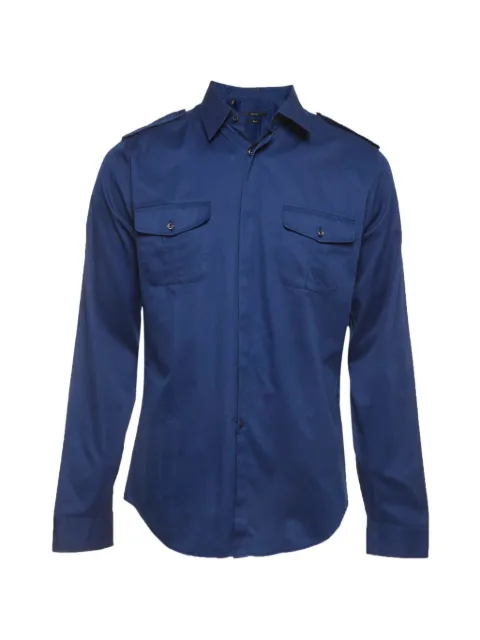 Gucci Pre-Owned epaulette shirt