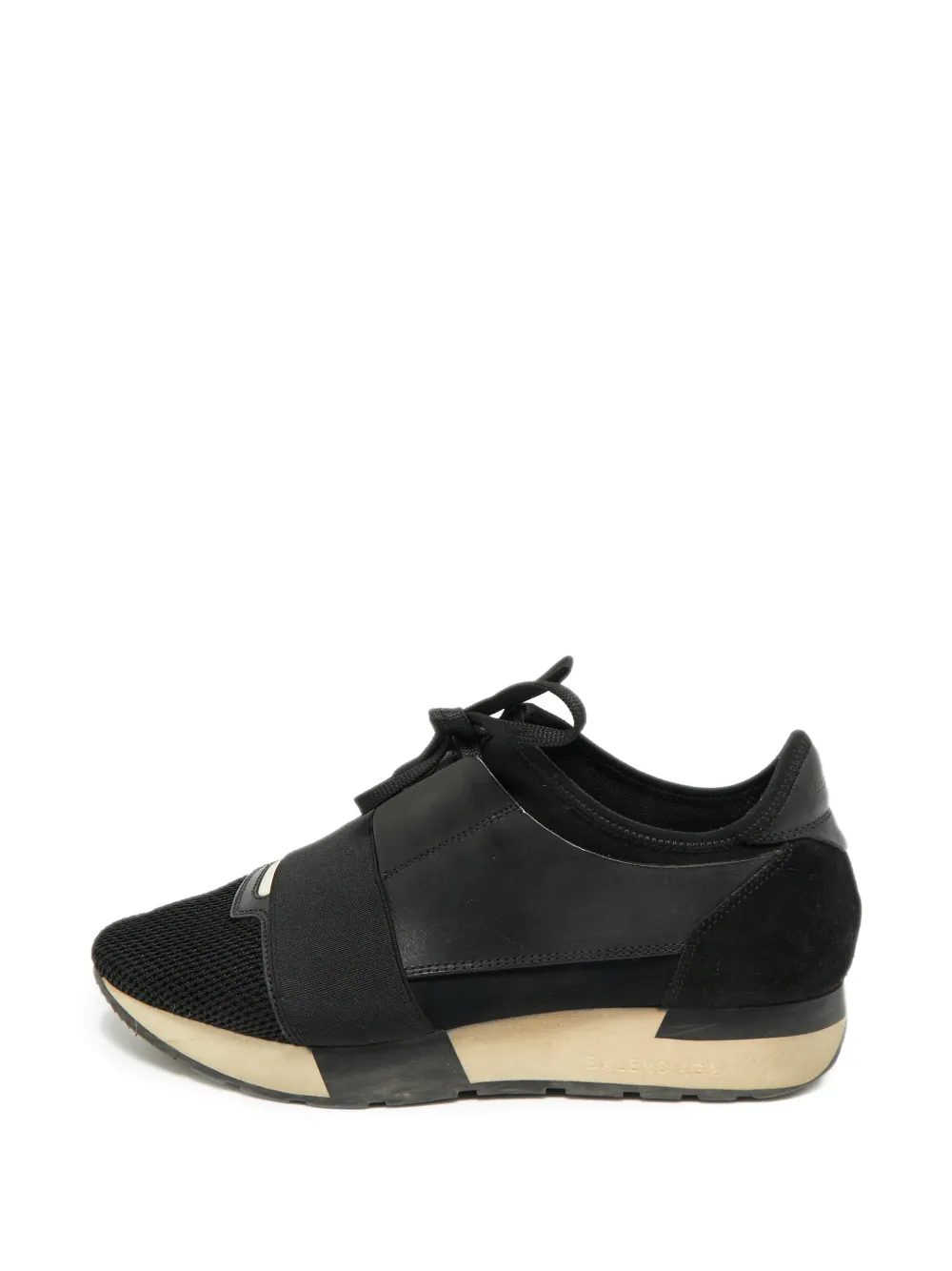 Balenciaga Pre-Owned Race Runner mesh sneakers - Nero