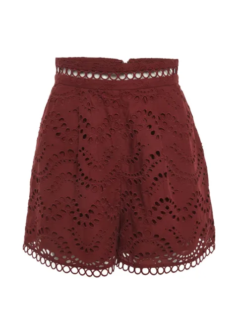 ZIMMERMANN broderie anglaise shorts