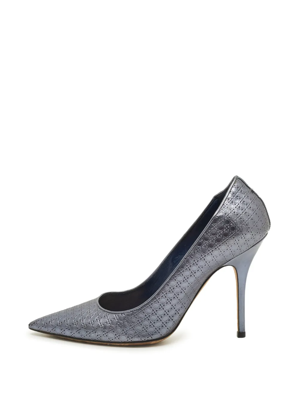 Christian Dior Pre-Owned Cherie pointed-toe pumps - Blue