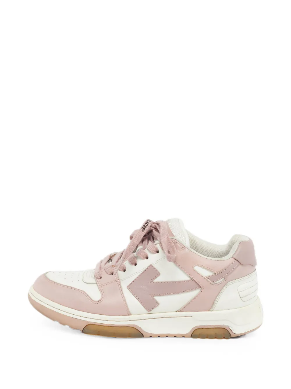 Off-White Pre-Owned Out of Office low-top sneakers - Nude