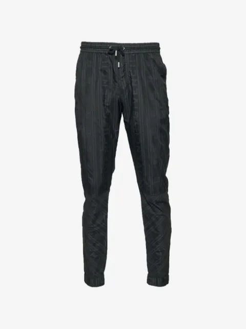 Givenchy Pre-Owned logo-striped track pants