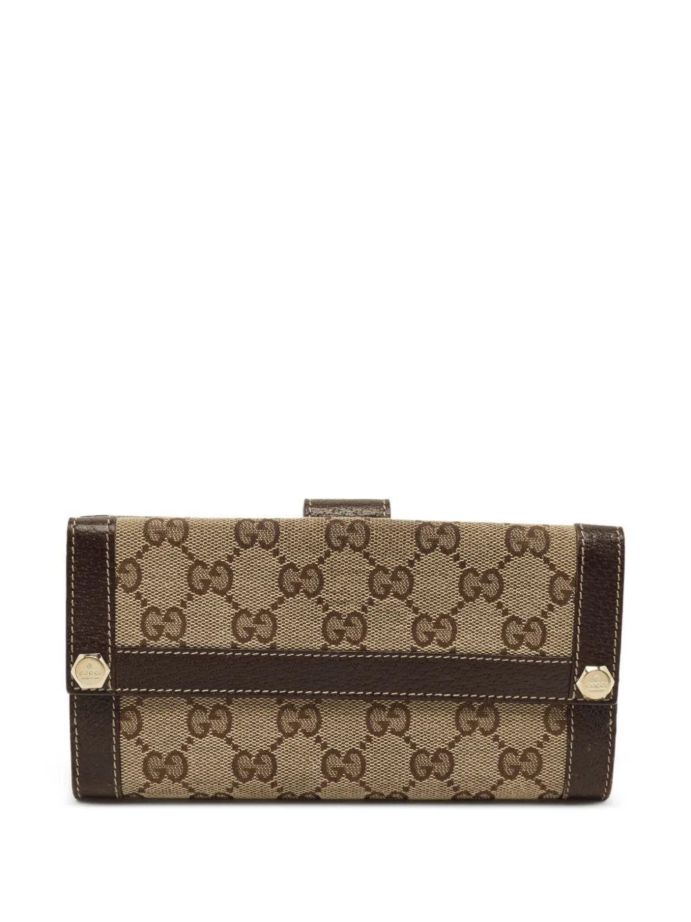 Gucci Pre-Owned GG canvas wallet - Toni neutri