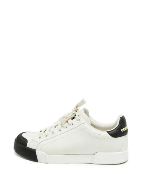 Dolce & Gabbana Pre-Owned Portofino lace-up sneakers
