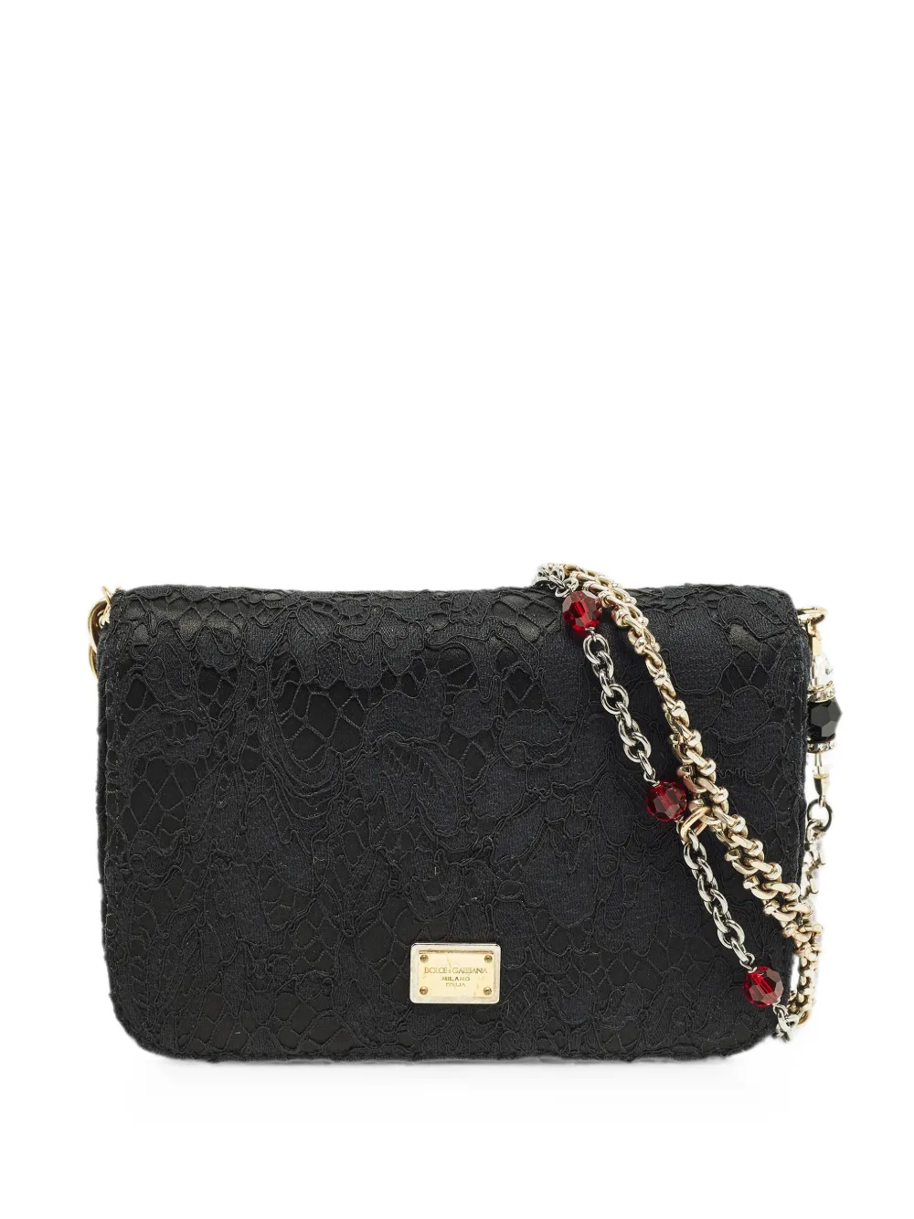 Dolce & Gabbana Pre-Owned Borsa a spalla Chain grande - Nero