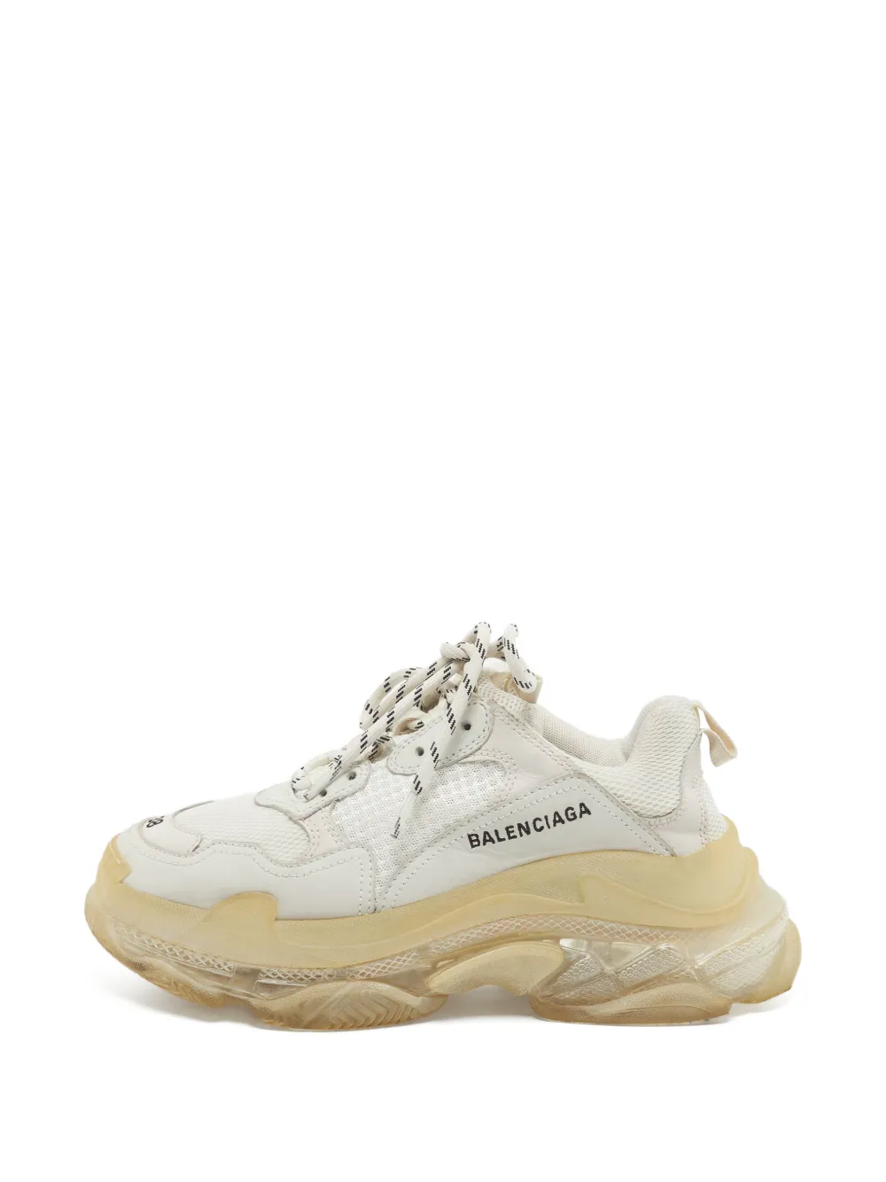 Balenciaga Pre-Owned Triple S mesh sneakers - Nude