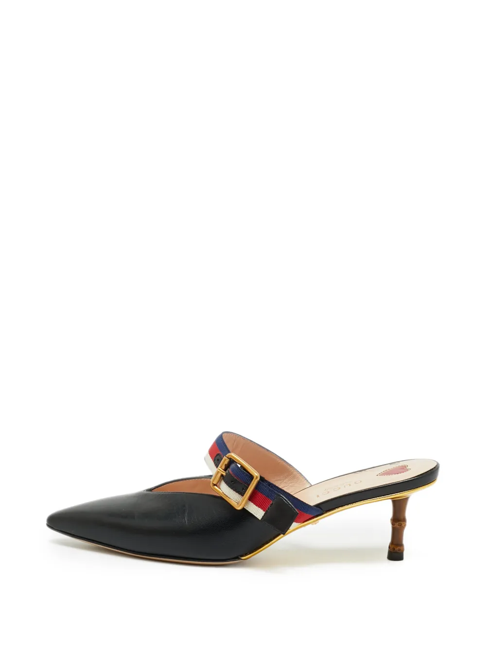 Gucci Pre-Owned pointed-toe mules - Schwarz