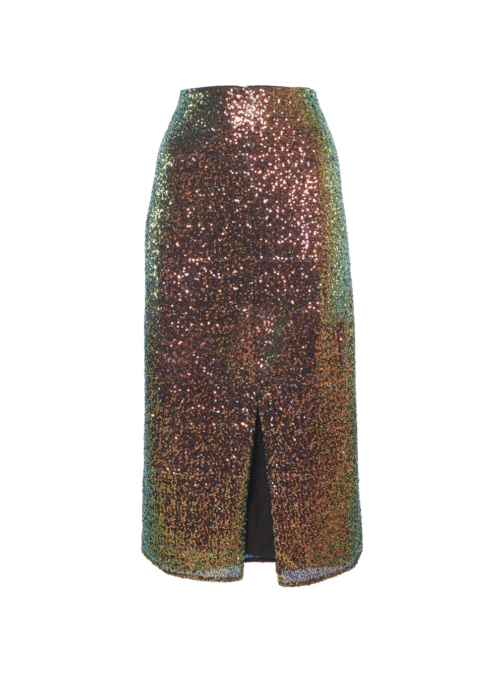 Kenzo Pre-Owned sequin pencil skirt - Marrone