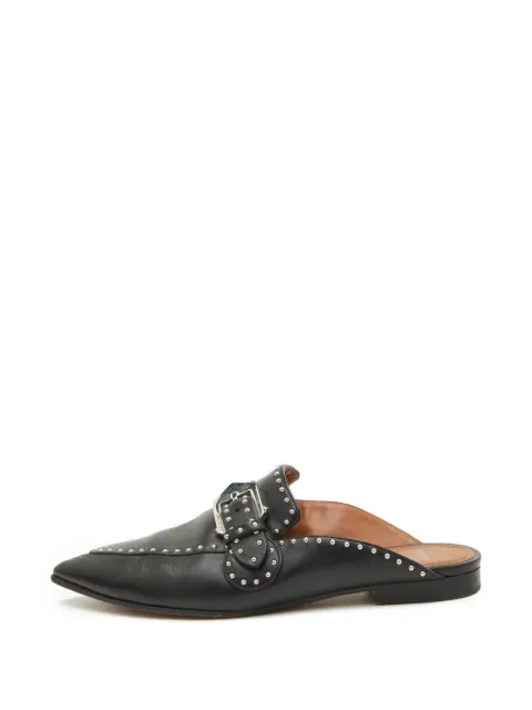 Givenchy Pre-Owned studded pointed-toe leather mules