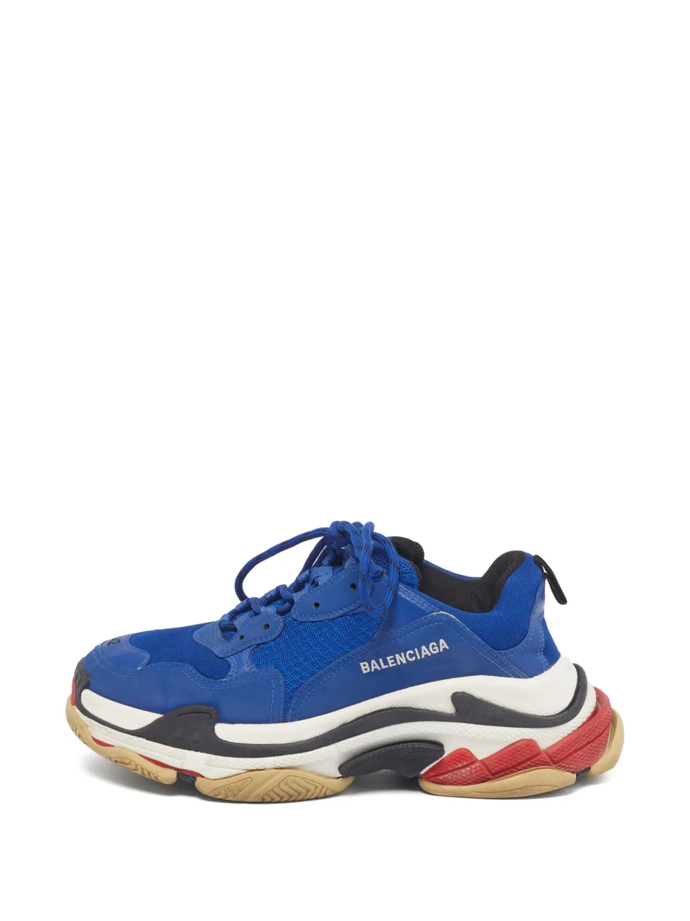 Balenciaga Pre-Owned Triple S Clear sneakers - Blu