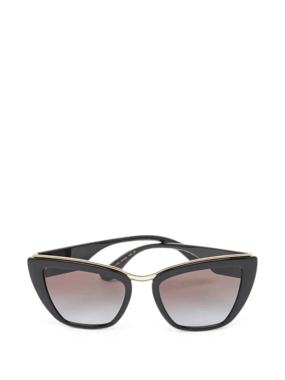 Dolce & Gabbana Pre-Owned DG Amore 6144 cat-eye sunglasses - Nero