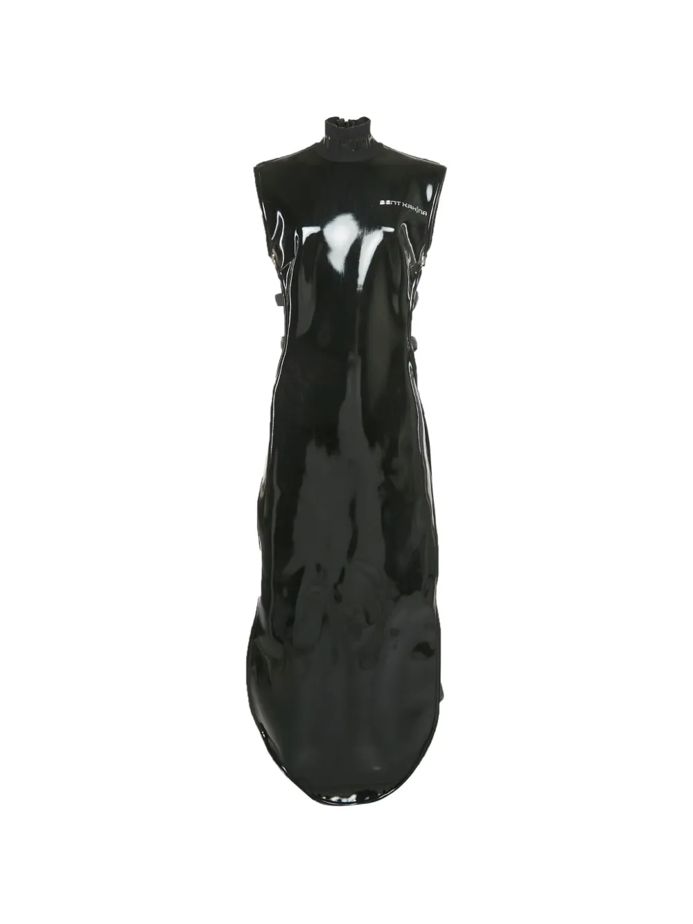Bent Kahina latex cut-out dress - Schwarz