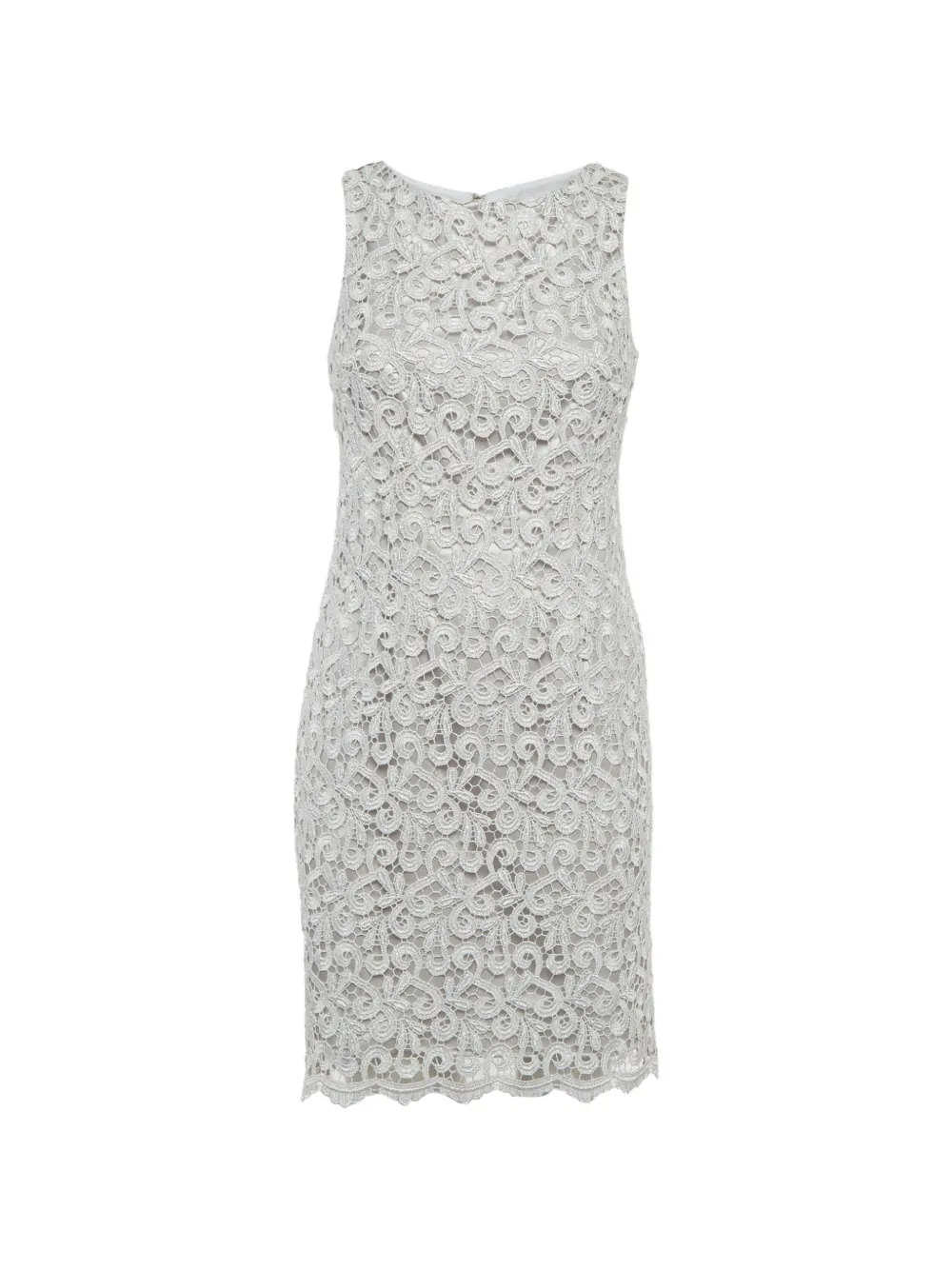 ONYX NITE guipure-lace mini dress - Argento