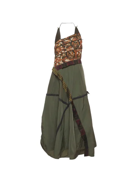 Bottega Veneta Pre-Owned 2016 asymmetrical midi dress