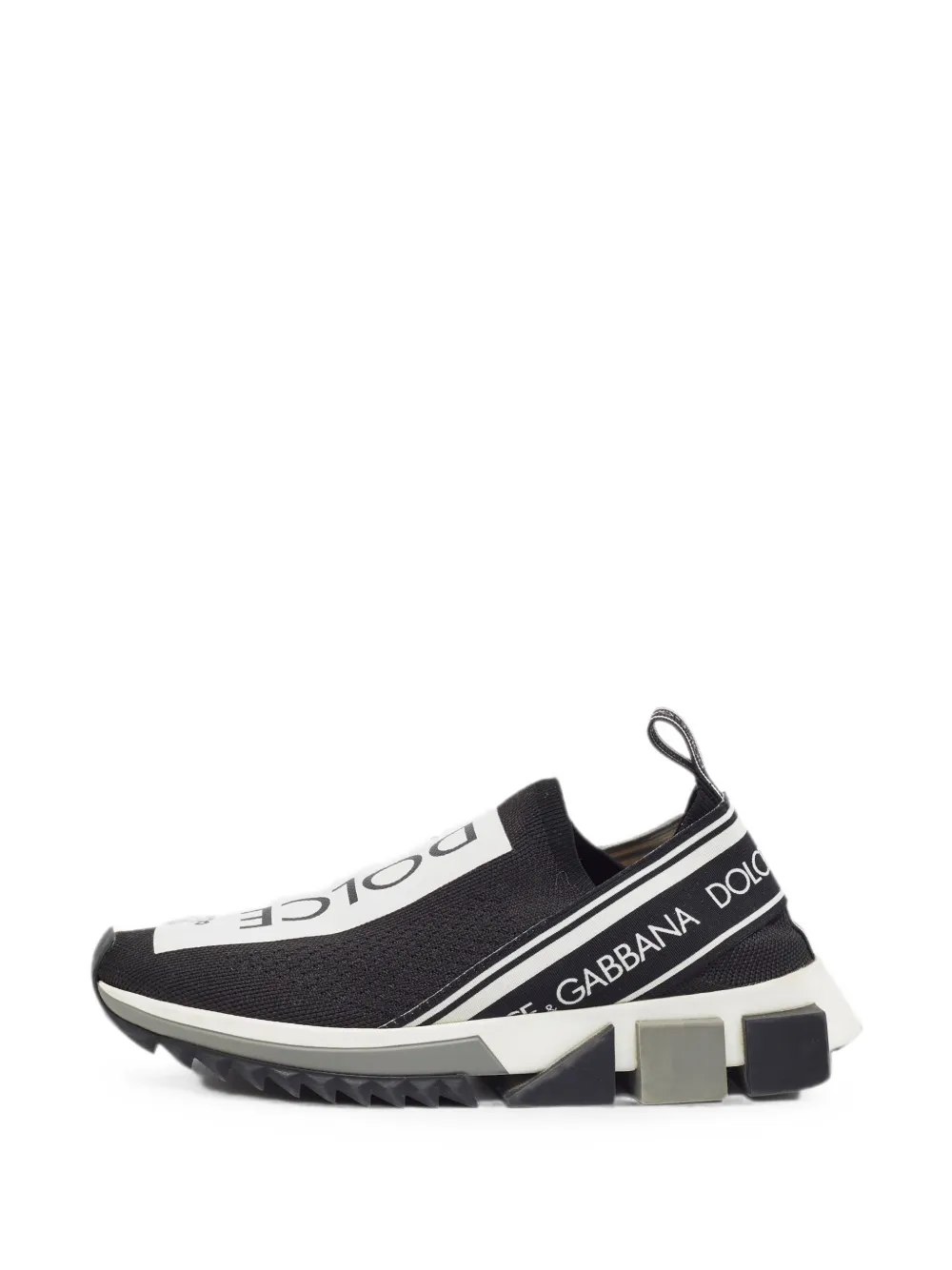 Dolce & Gabbana Pre-Owned Sorrento logo-print sneakers - Nero