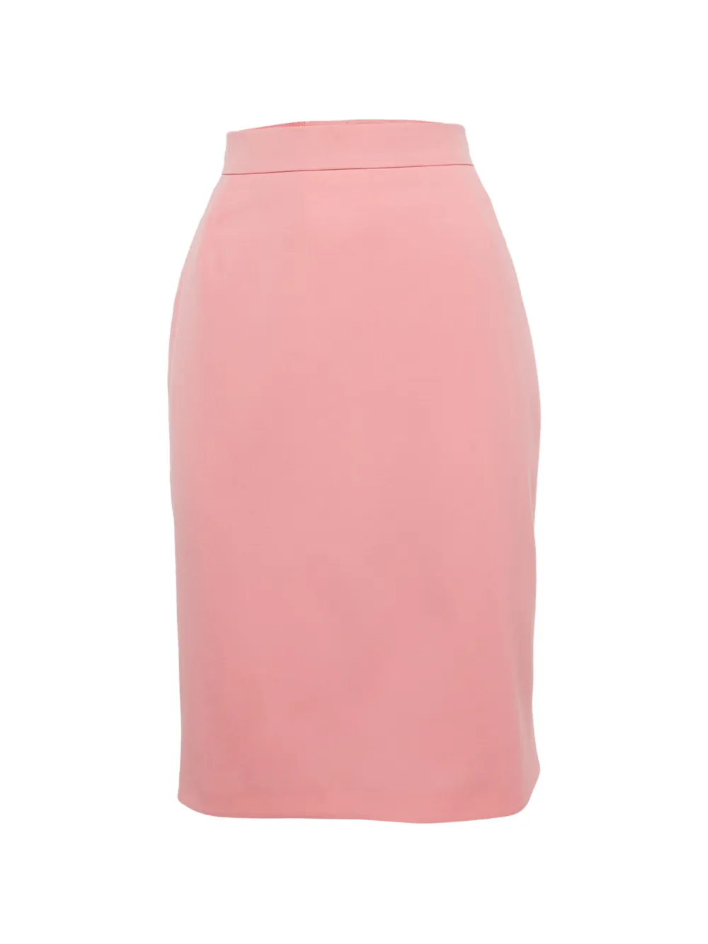 Valentino Garavani Pre-Owned gabardine pencil skirt - Rosa