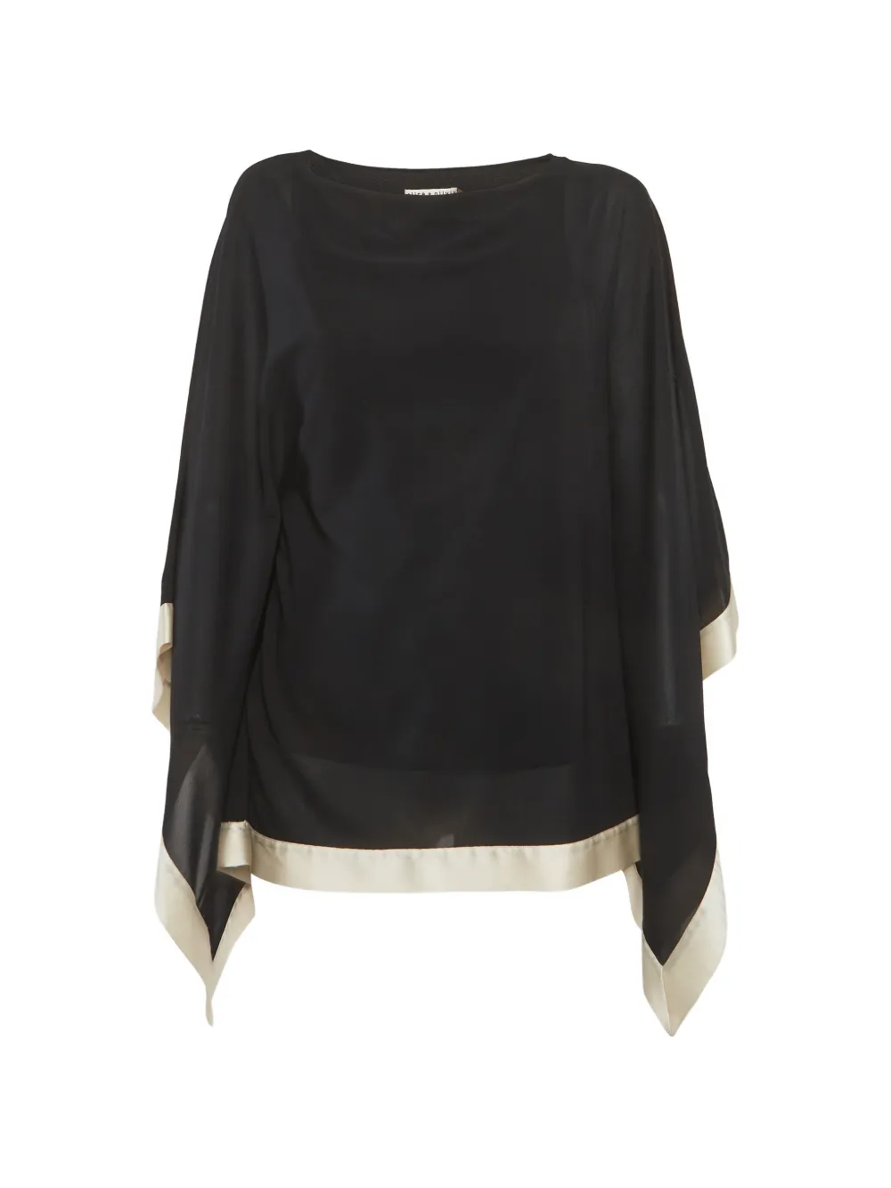 alice + olivia kaftan top - Nero