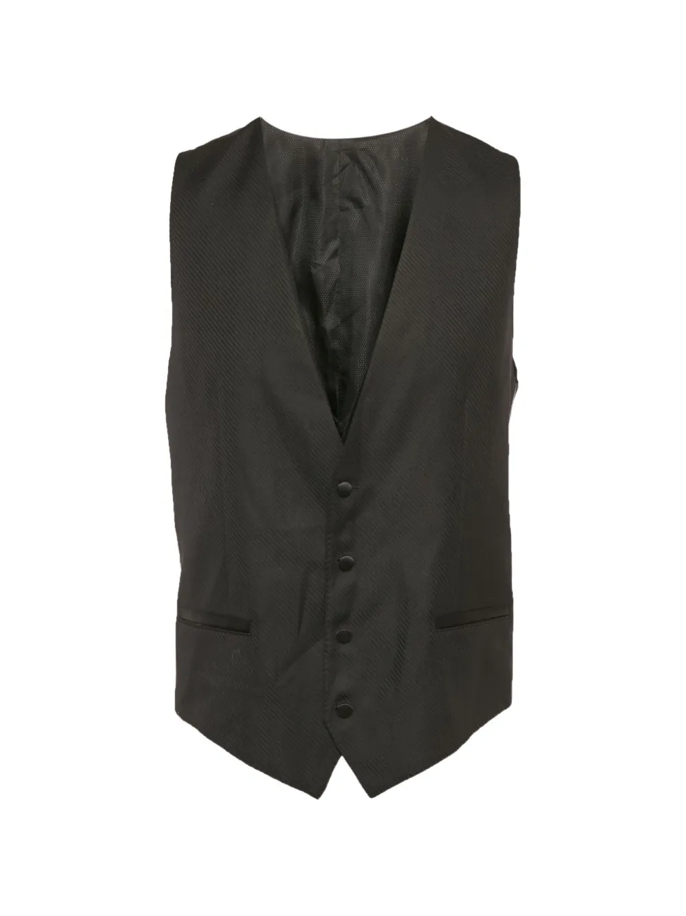 Dolce & Gabbana Pre-Owned patterned sleeveless waistcoat - Nero