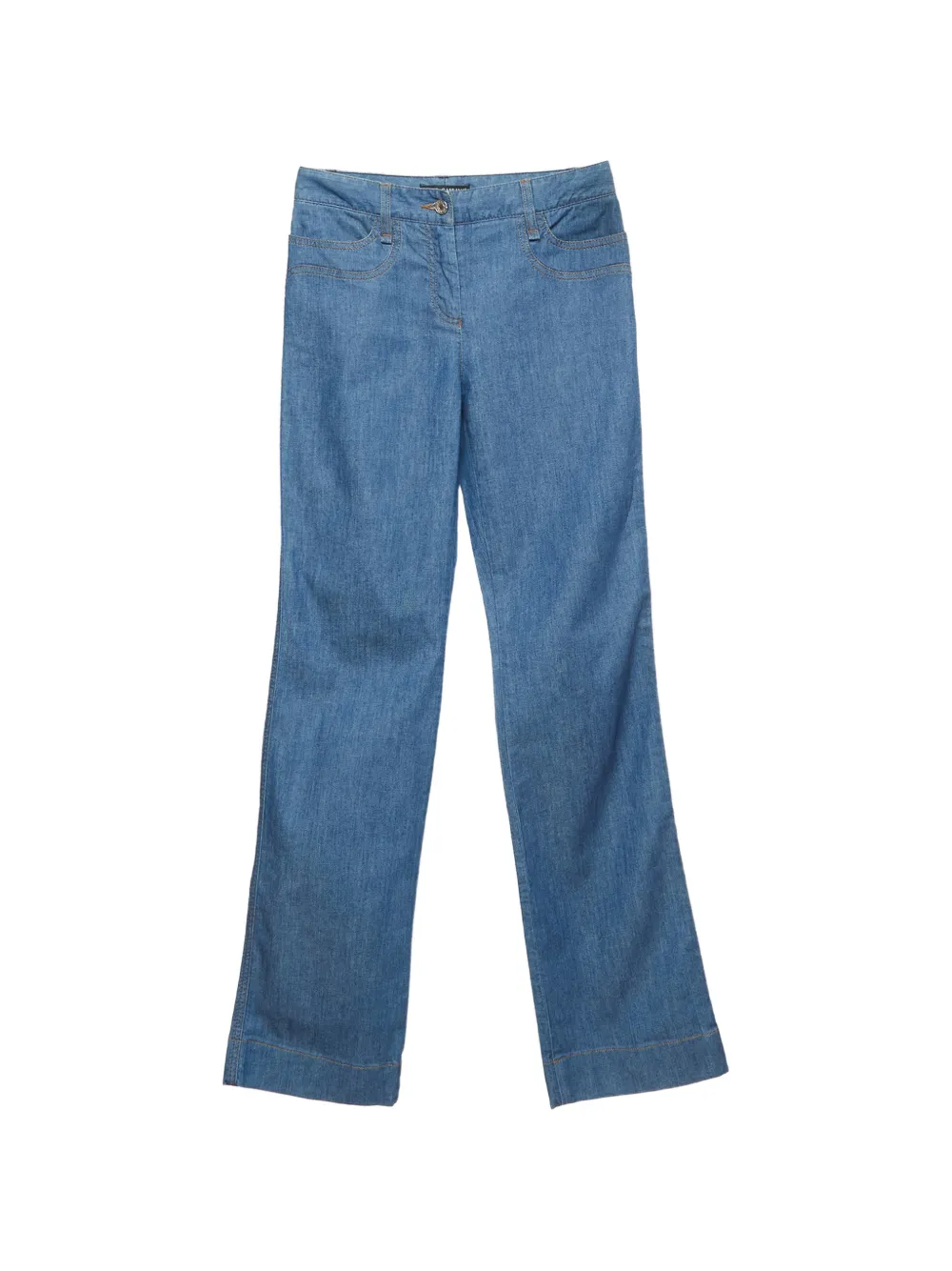 Dolce & Gabbana Pre-Owned four-pockets straight-leg jeans - Blu