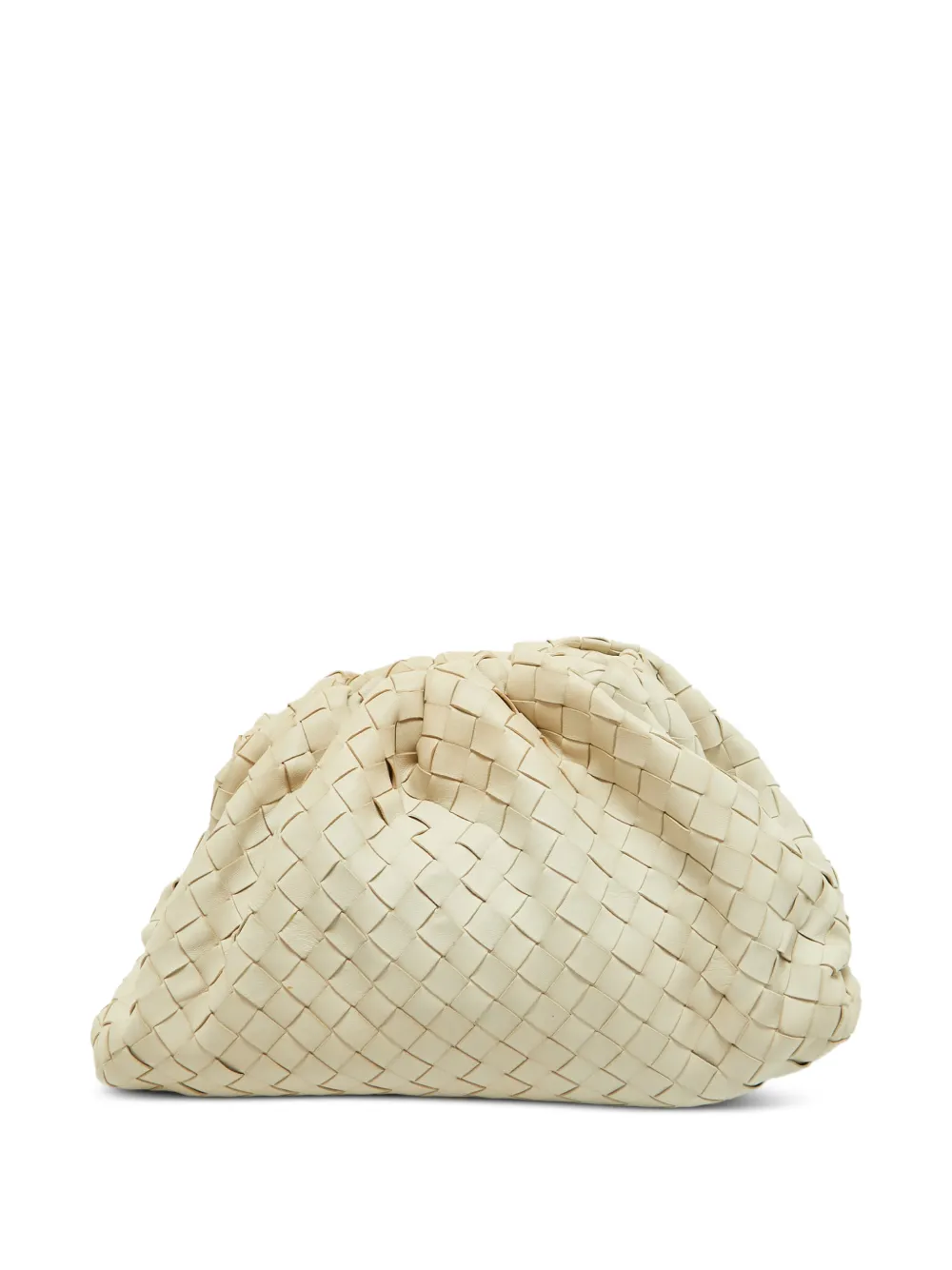 Bottega Veneta Pre-Owned Clutch con design Intrecciato - Toni neutri