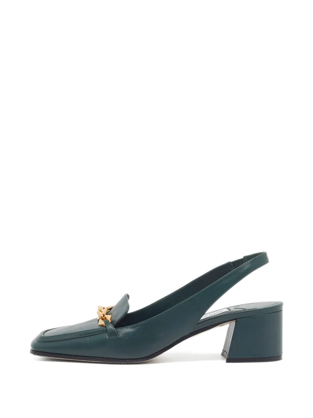 Jimmy Choo Pre-Owned Diamond slingback pumps - Grün