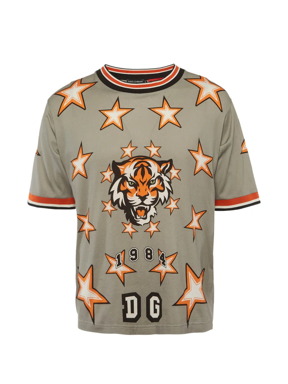 Dolce & Gabbana Pre-Owned T-shirt con stampa - Grigio