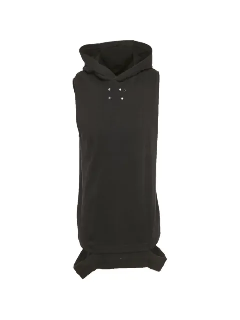 Givenchy Pre-Owned cut-out-detail sleeveless hoodie